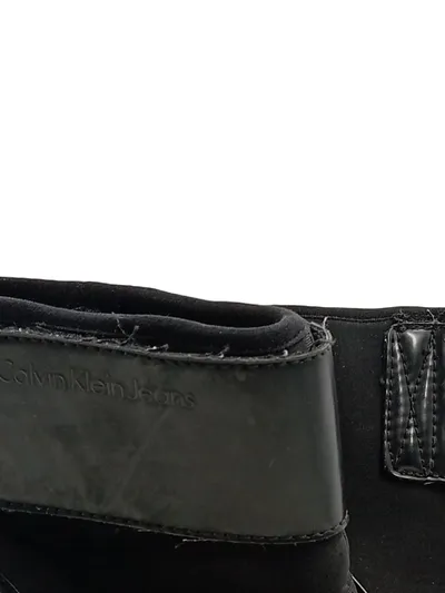 Calvin Klein Jeans Damen Stiefeletten Gr. 38 Schwarz Modern Blockabsatz