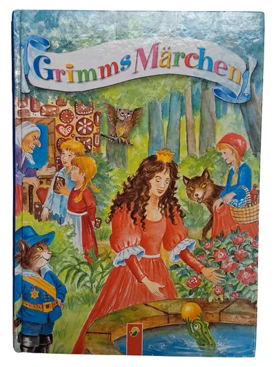 Grimms Märchen Kinderbuch Hardcover Klassische Märchensammlung Deutsch