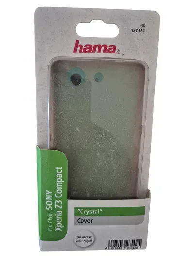 Hama Handy Schutzhülle Sony Xperia Z3 Compact Crystal Cover Transparent Basic