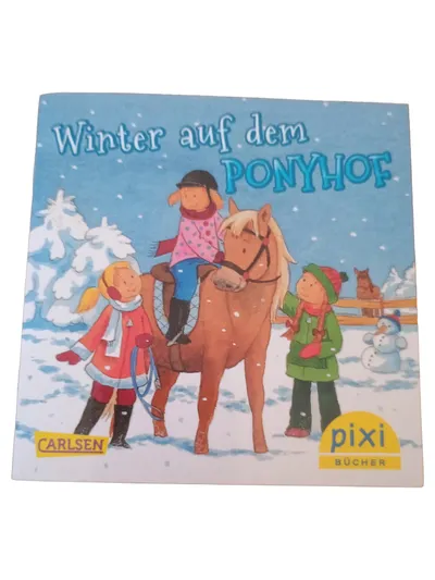 Carlsen Pixi Buch Winter Ponyhof Pferde Kinderbuch Abenteuer