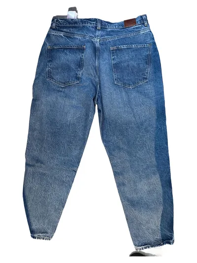 Pepe Jeans Damen Wide Fit Jeans Wiser Wash Blau Gr. 34 W34 Baumwolle