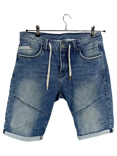 Tom Tompson Herren Jeans Shorts Blau Denim Bermuda Gr. L W33