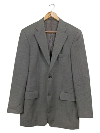 ROY ROBSON Herren Blazer Sakko 54;XXL Grau Schurwolle Business