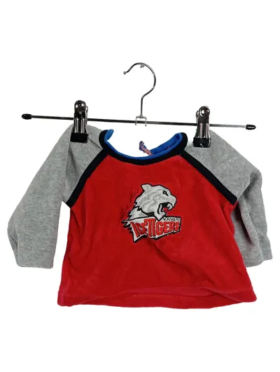 Nürnberg Ice Tigers Baby Fanshirt Gr. 56/62 Rot Grau Eishockey