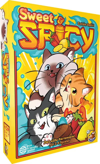 Heidelberger Spieleverlag Sweet & Spicy Kartenspiel für 2-6 Spieler ab 8 Jahre