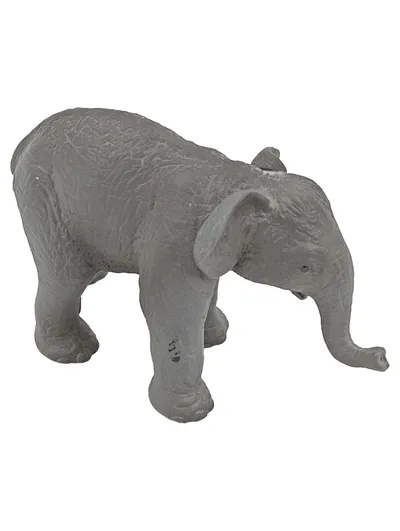 SCHLEICH Spielfigur Elefant Grau 5 cm Tierfigur Wildtier Spielzeug Kinder