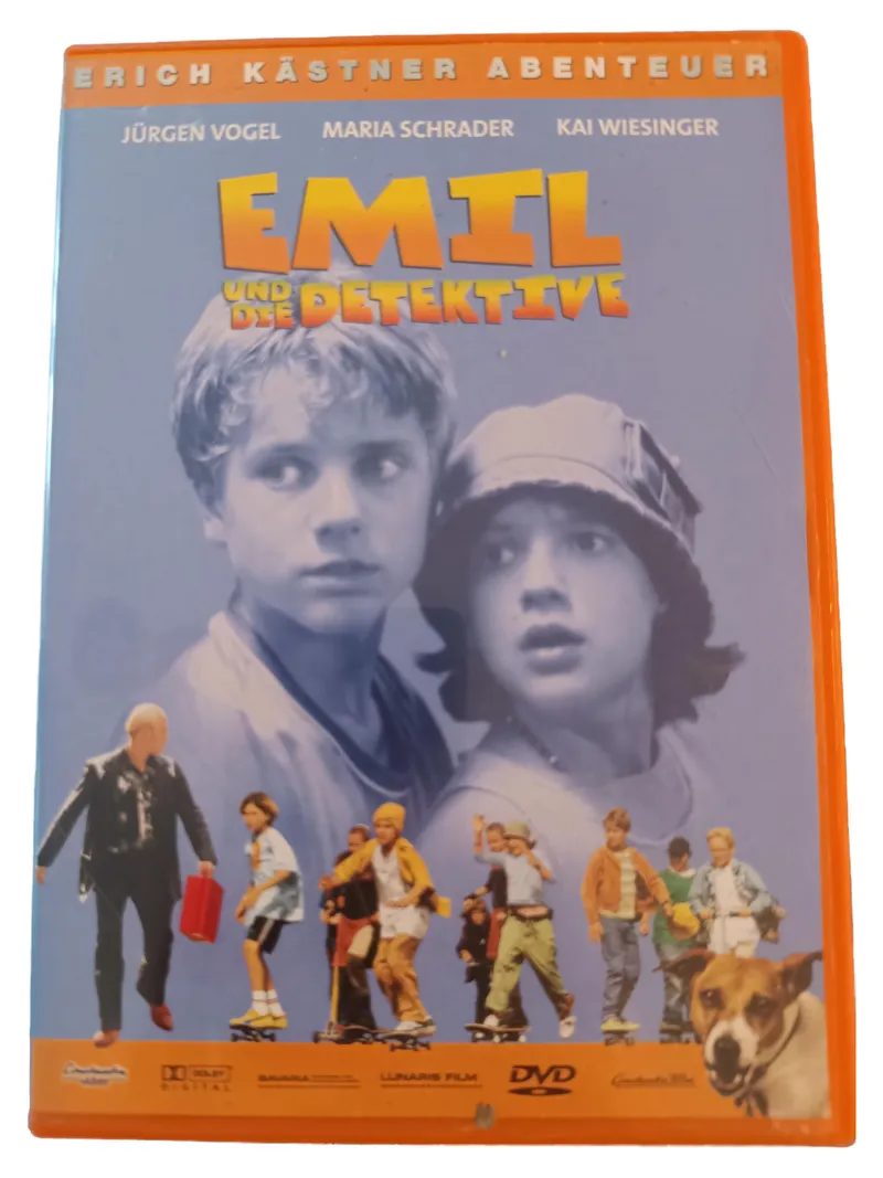 Emil und die Detektive DVD Kinderfilm Jürgen Vogel Maria Schrader Erich Kästner 1