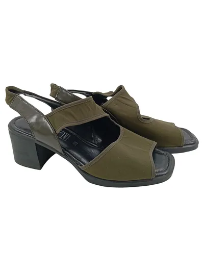 GABOR Damen Sandalen Gr. 38.5 Braun Casual Sportlich Sommerschuhe