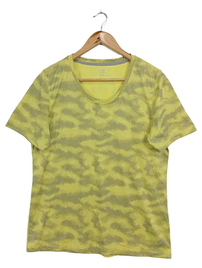 STOOKER Damen Sport Shirt Gelb Gr. 40/M Polyester Sportlich Modern