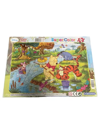 Clementoni Disney Winnie Puuh SuperColor Puzzle 30 Teile Rahmenpuzzle NEU