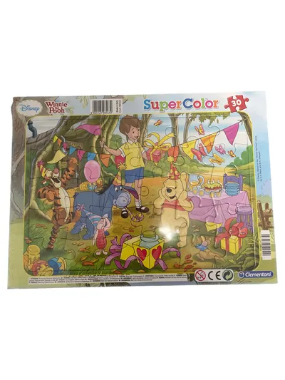 Clementoni Disney Winnie Puuh SuperColor Puzzle 30 Teile Rahmenpuzzle NEU