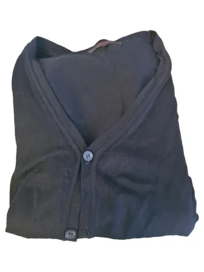 Greiff Herren Strickjacke XL Schwarz Casual