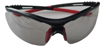 SPEQ Sportbrille SP-1548C Sonnenbrille Schwarz Rot Unisex Sport