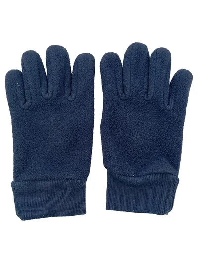 TCHIBO Kinder Handschuhe Blau Fleece Casual Outdoor Gr. UNI Herbst Winter