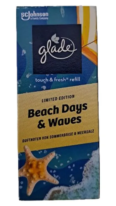 Glade Touch & Fresh Nachfüllpack Lufterfrischer Beach Days & Waves