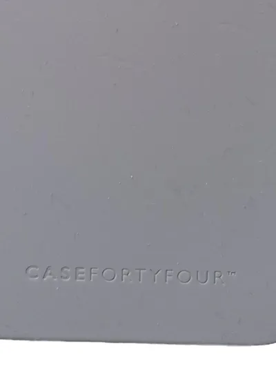 Case FortyFour Handyhülle iPhone Pro Silikon Schutzhülle Grau