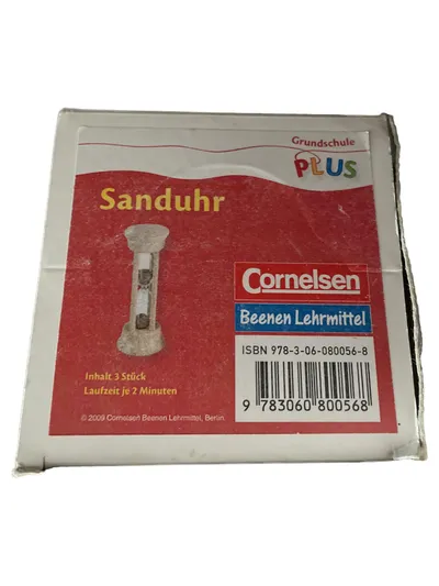 Cornelsen Pädagogik Materialset Sanduhr 3 Stück 2 Minuten Laufzeit Kinder