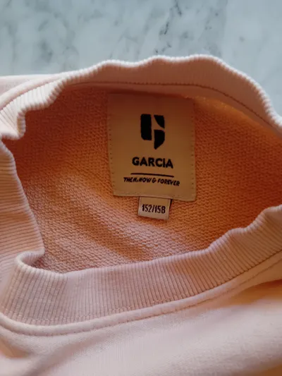 Garcia Sweatshirt Kinder Gr. 158 Rosa Casual Langarm