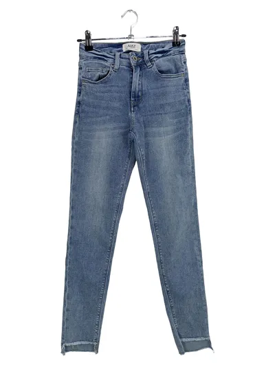 AUST Damen Jeans Regular Fit Blau XS W25/34 Casual Denim Hose