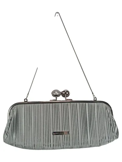 STAR BY JULIEN MACDONALD Damen Clutch Silber Elegant Abendtasche 30x12cm