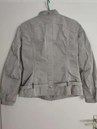 Cinque Damen Jacke Übergangsjacke Gr. 36 S Beige Stehkragen Casual Frühling 3