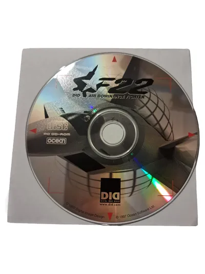 Ocean Software F-22 Air Dominance Fighter PC Flugsimulation Kampfjet Deutsch