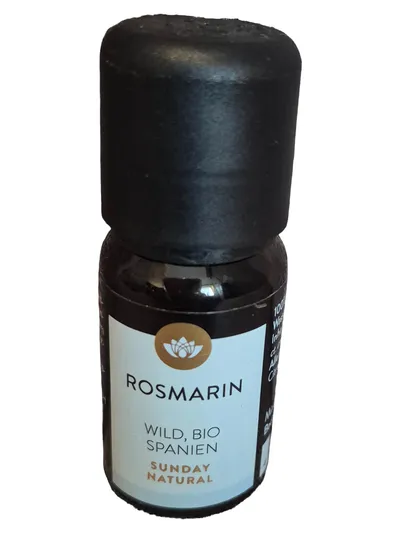 Sunday Natural Rosmarin Ätherisches Öl Wild Bio Spanien 10ml