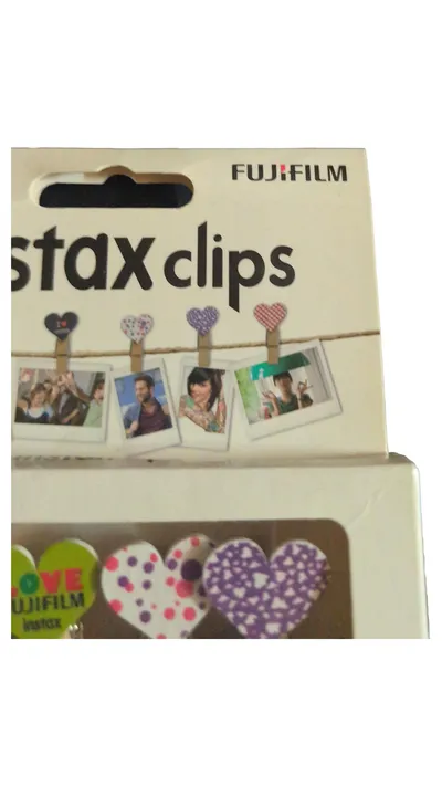 Fujifilm Instax Clips Foto Klammern Herz Design Mehrfarbig Charmant Deko