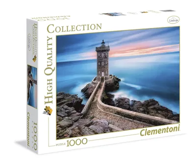 Clementoni Puzzle 1000 Teile Leuchtturm High Quality Collection Landscape