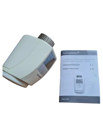 HomeMatic HMIP-eTRV Heizkörperthermostat Smart Home Thermostat Weiß