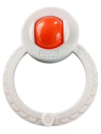 Fisher Price Greifling Babyspielzeug Rassel Weiß Casual Baby Spielzeug