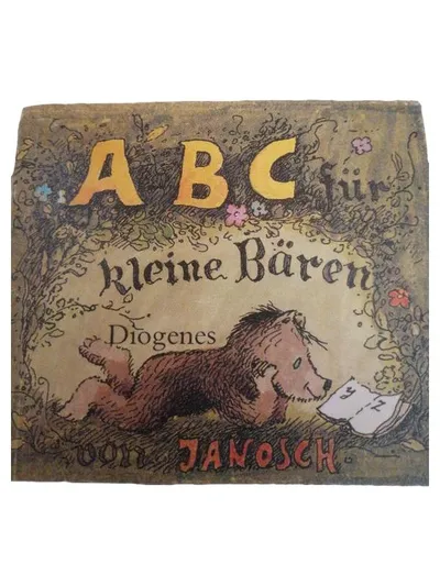ABC von Janosch Babybuch Erste Wörter lernen Hardcover Diogenes Deutsch