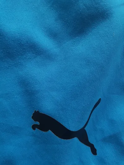 PUMA Badehose Jungen Gr. 164 Blau Shorts Schwimmhose Sportlich