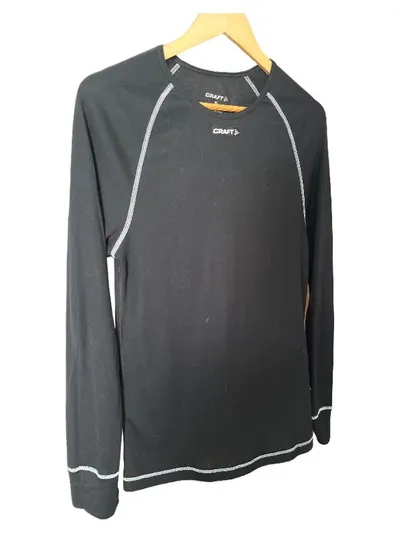 CRAFT Herren Funktionsshirt Langarmshirt Schwarz XL Sport