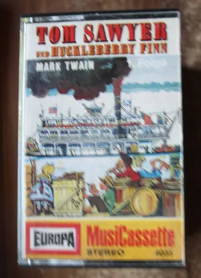 Tom Sawyer und Huckleberry Finn Mark Twain Hörbuch Audiokassette Europa