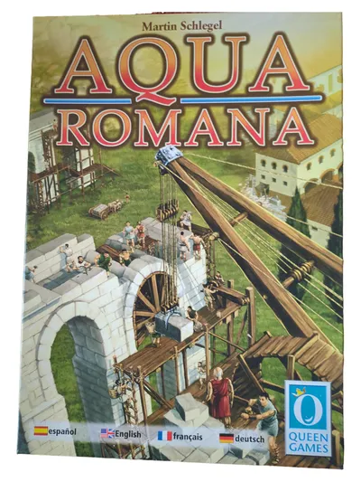 Queen Games Brettspiel Aqua Romana Martin Schlegel Römisches Reich Geschichte