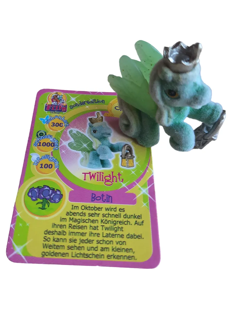 Filly Fairy Figur Twilight Sonderedition Oktober Botin mit Karte Sammlerstück 1