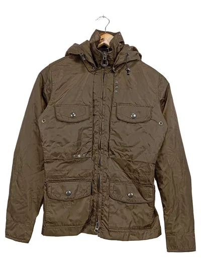 WELLENSTEYN Outdoorjacke Damen 34;XS Braun Klassisch Kapuze