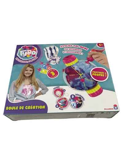Dujardin Boule de Création Kreativ Bastelset Kinder Mehrfarbig Tie-Dye ab 6