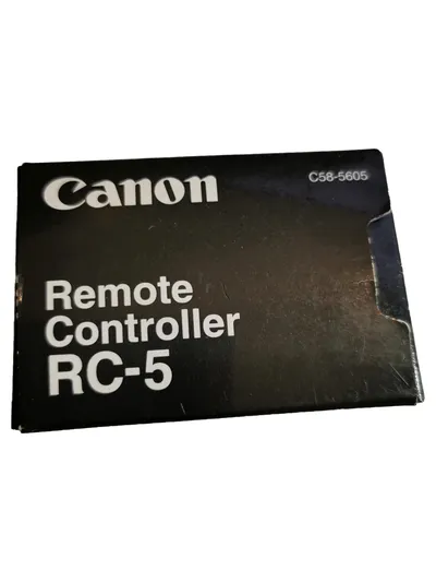 Canon Fernbedienung RC-5 Schwarz Kamera Remote Controller