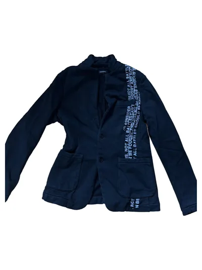 Imperial Sweatjacke Herren M Schwarz Casual Baumwolle mit Schriftzug