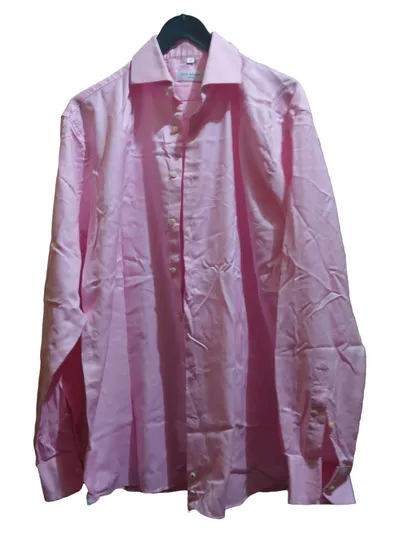 Paul Rosen Business Hemd Herren Rosa Gr. 50/L Baumwolle