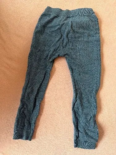 NEXT Jogginghose Kinder Gr. 98 Blau Meliert Baumwolle Casual