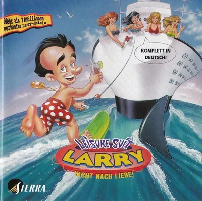 Sierra Leisure Suit Larry 7 PC CD-ROM Adventurespiel Deutsch Ab 18