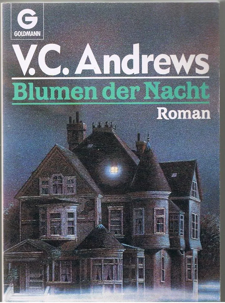 Blumen der Nacht - V.C. Andrews Horrorbuch Roman Goldmann 1
