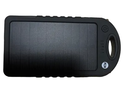 FDI FDI-SPB4000 Solar Powerbank Ladegerät Schwarz 4000mAh