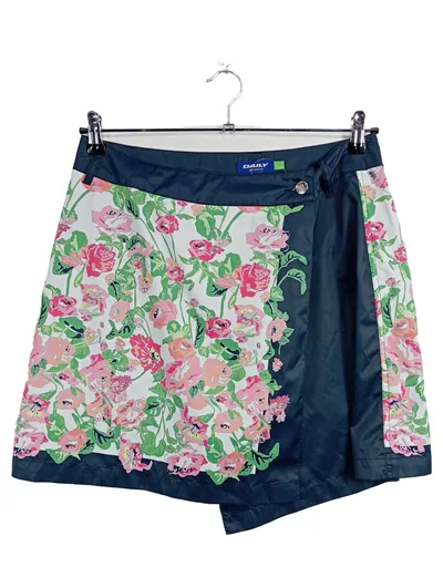 DAILY SPORTS Damen Sportrock Blumenmuster Minirock Mehrfarbig Gr. 38/M
