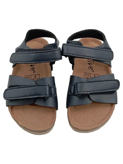 Alive Kinder Sandalen Gr. 26 Blau Klettverschluss Outdoor Sommer
