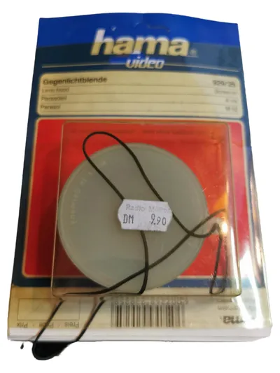 Hama Gegenlichtblende Kamera Filter Grau 909/25