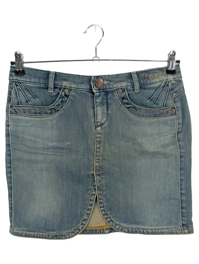 KILLAH Jeansrock Damen 40;L Blau Casual Minirock